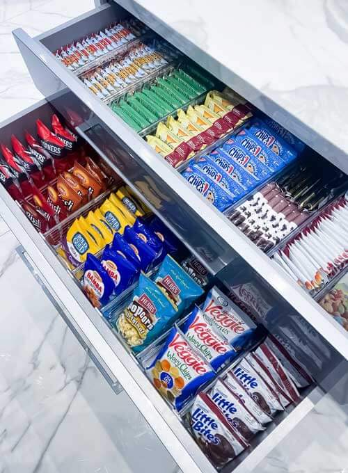 Neatly Organized Drawers
