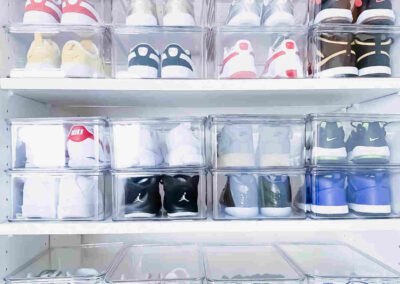 Acrylic organizer for shoes