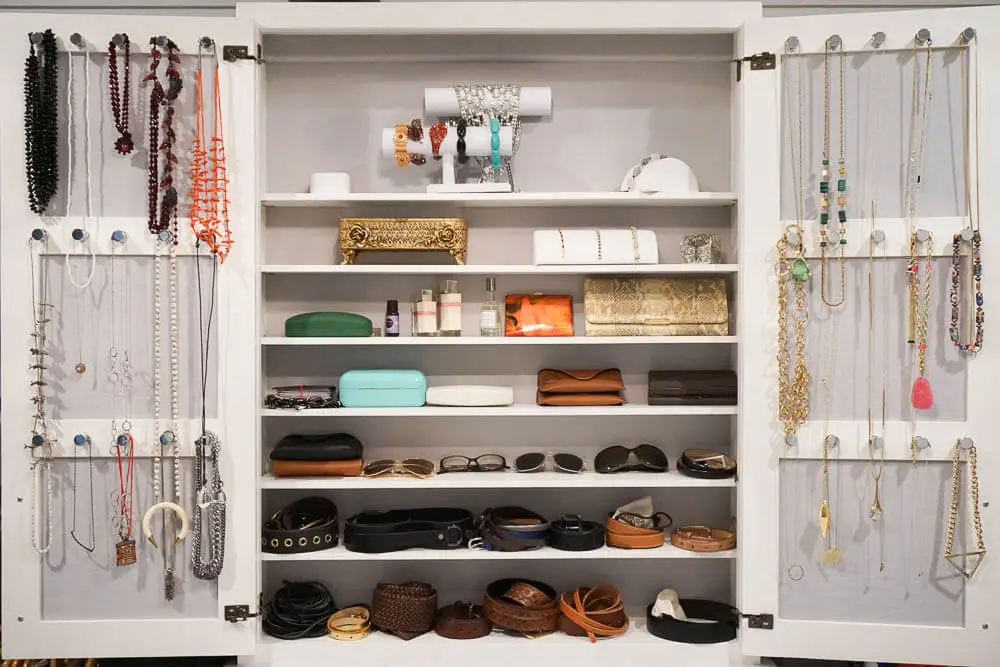 Jewelries and bags organizer Jewelries and bags organizer